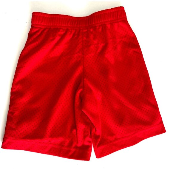 Nike Boys Red Dri-FIT Mesh Athletic Shorts Size 6 - Picture 2 of 6